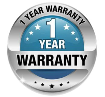 1 Year Warranty